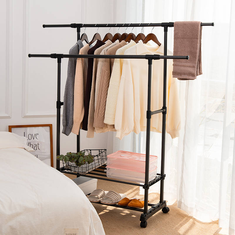 indoor Clothes hanger to ground household balcony Clothes drying pole simple and easy fold Clothes rack bedroom Single pole Clothes hangerin the Storage consolidation , Home Storage appliances , Storage box , Storage box  category - from Buy2taobao.com to provide professional Taobao agent buy service