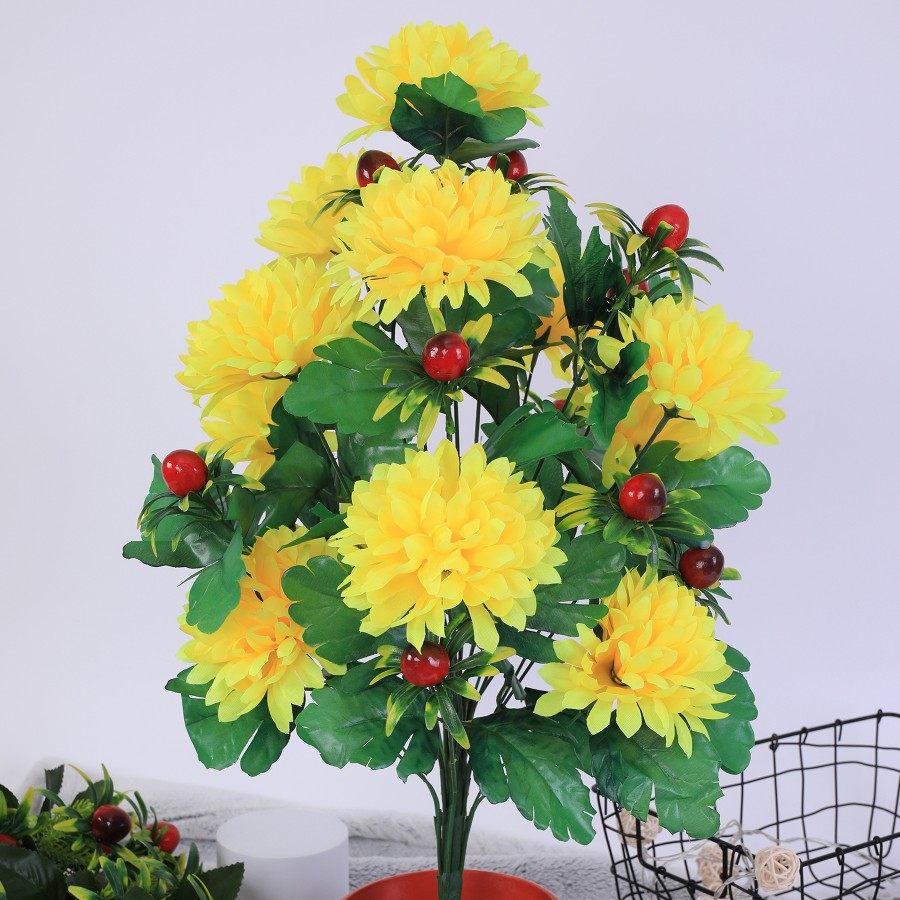 24头仿真龙祥菊清明上坟扫墓祭祀装饰花卉仿真绢花樱桃菊摆放插花,鲜花速递/花卉仿真/绿植园艺,仿真花,淘宝优惠券,粉丝福利购,淘宝优惠卷