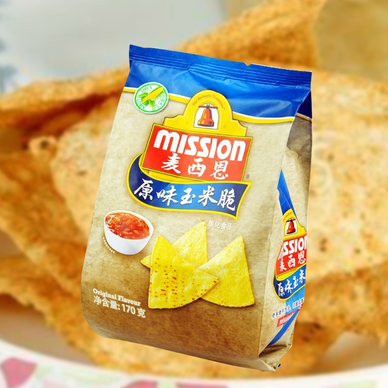 麦西恩玉米脆原味休闲零食