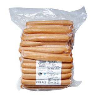 荷美尔法兰克福肠1kg/17cm7英寸夹 面包热狗肠早餐肠烧烤肠香肠