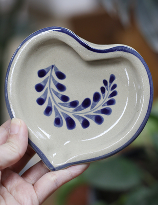 外贸西餐具美国装饰手拉坯果盘