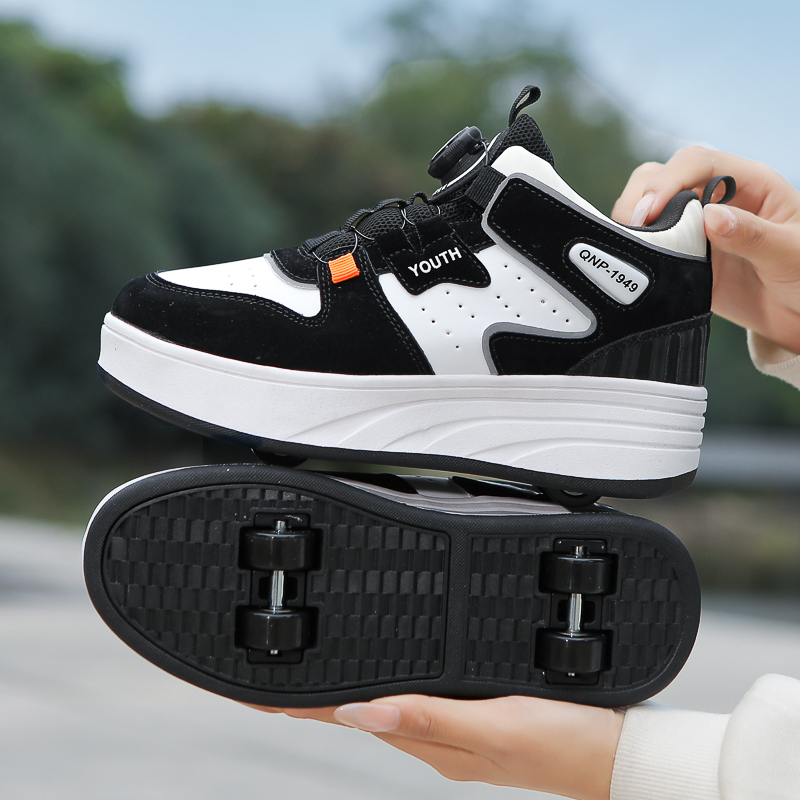 品牌3-20岁男女暴走鞋运动轮子鞋