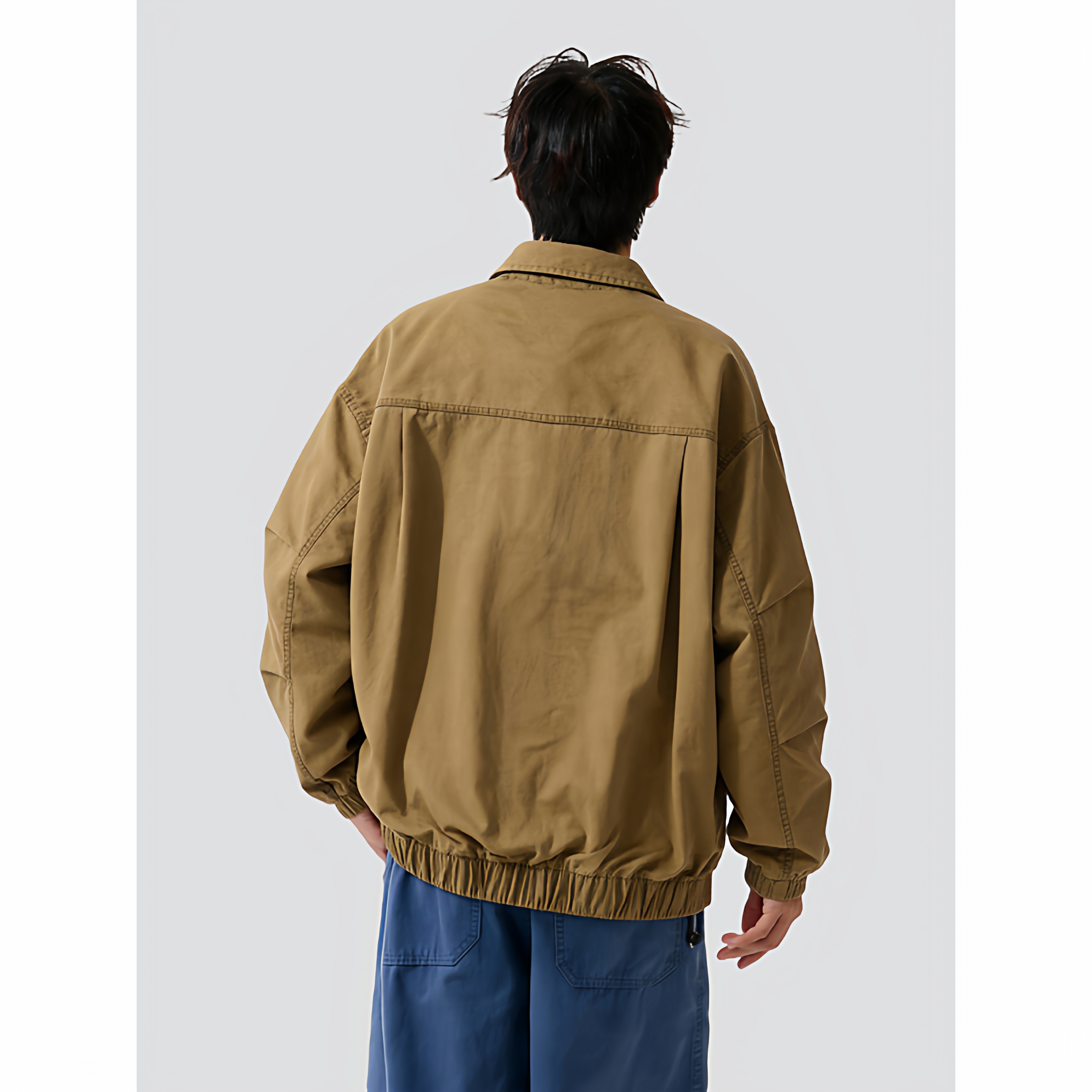 26春新款底特律工装夹克男春季潮牌飞行员美式705-JK5896-特P73,男装夹克,星座705