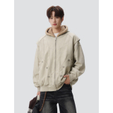 25冬美式复古座山雕潮牌保暖加绒加厚连毛厚外套705-M3707-TP108，男装棉衣，星座705