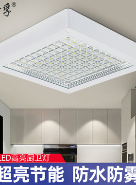 温特孚led厨房灯卫生间吸顶灯厨卫灯浴室灯防水洗手间厕所灯