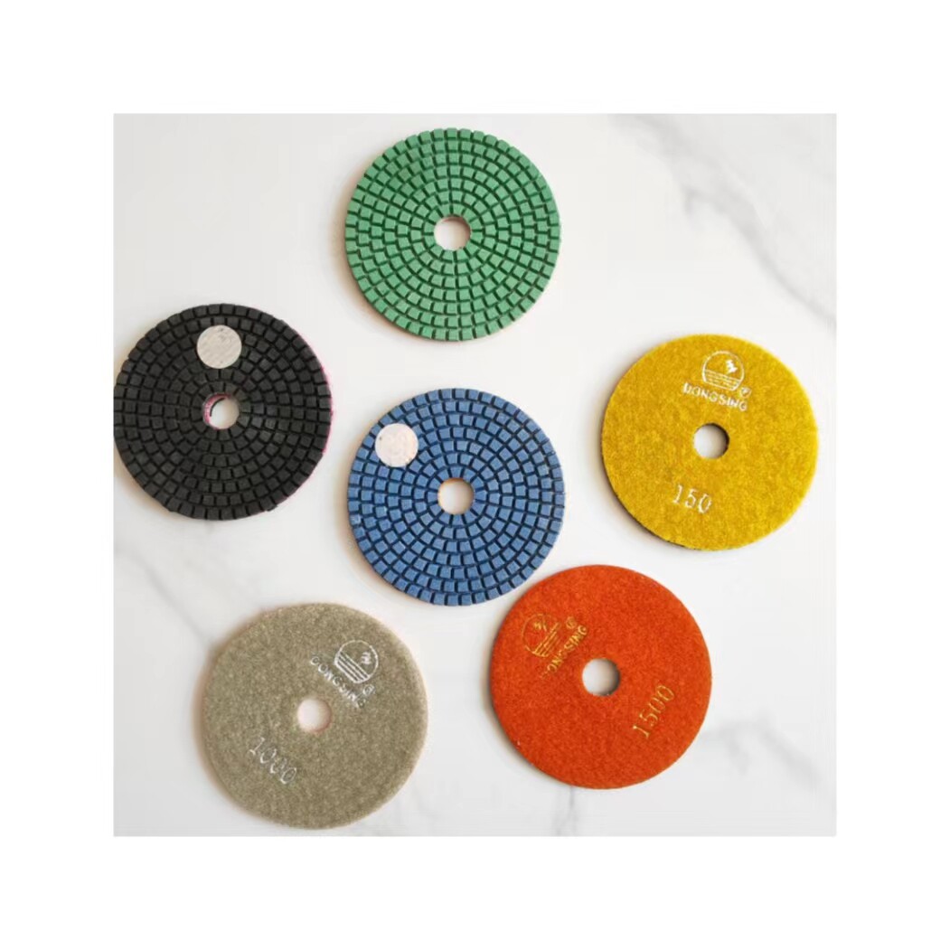 钻石打磨碟片地板大理石材翻新片抛光机带动盘垫子