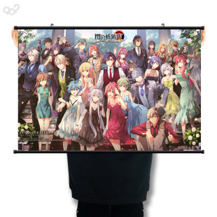 英雄传说闪之轨迹4海报挂画 空轨三部曲动漫游戏周边卷轴画壁画