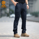 耐磨冲锋裤 昂垦春夏速干长裤 休闲裤 弹力轻薄透气直筒工装 男战术裤