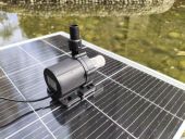 15米扬程太阳能光伏抽水泵深井水塔户外水井抽水假山喷泉鱼池浇水