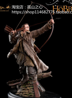 Weta 霍比特人 魔戒 五军之战 长湖镇 屠龙 巴德 Bard 雕像 手办