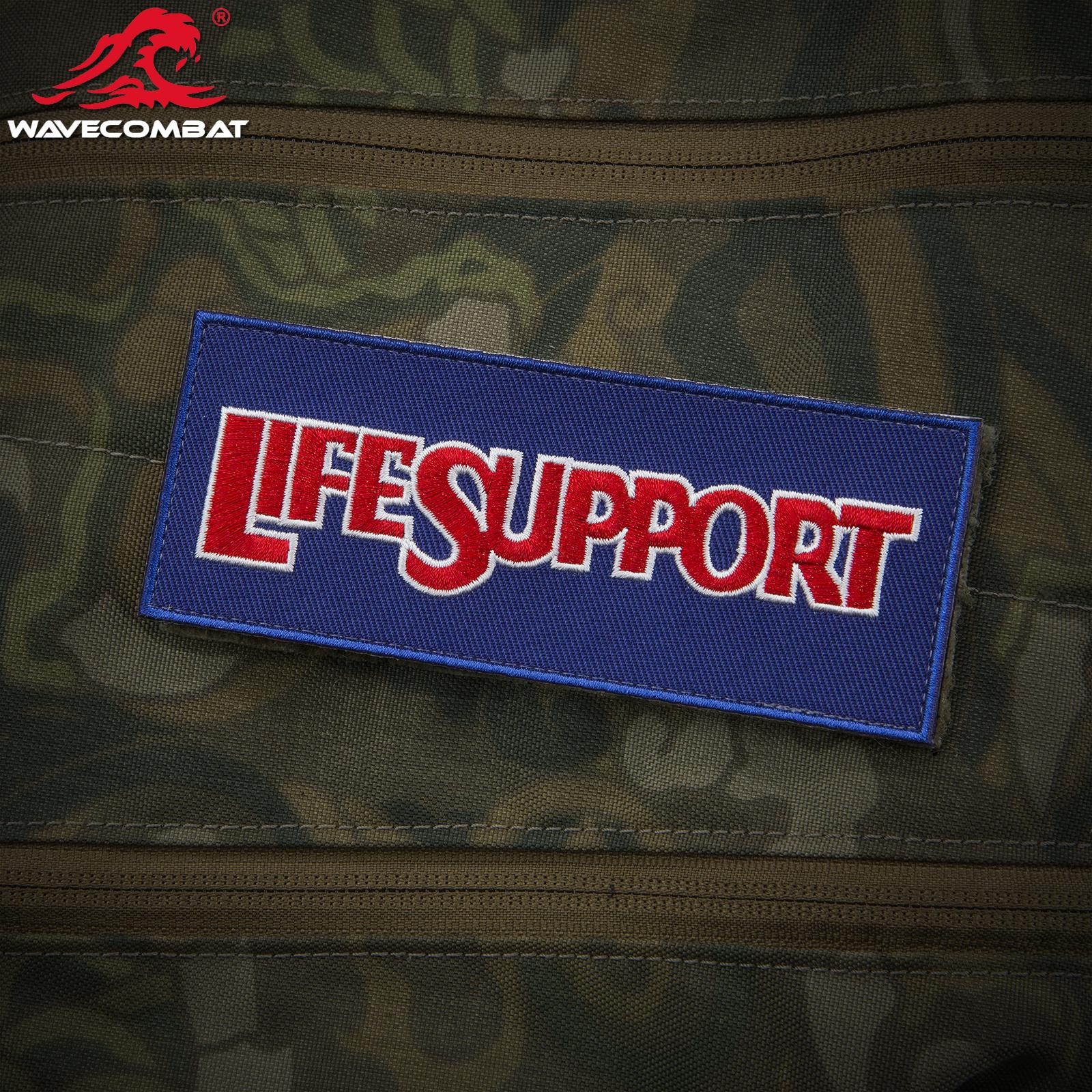 浪潮君物 Jan sport theme life support 魔术贴 士气章 刺绣章