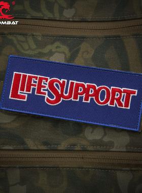 浪潮君物 Jan sport theme life support 魔术贴 士气章 刺绣章