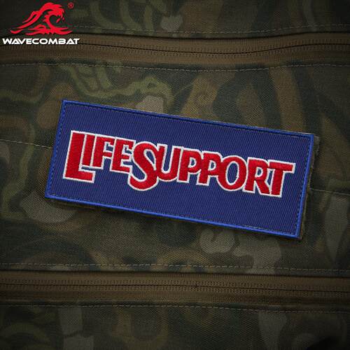 浪潮君物 Jan sport theme life support 魔术贴 士气章 刺绣章 - 封面