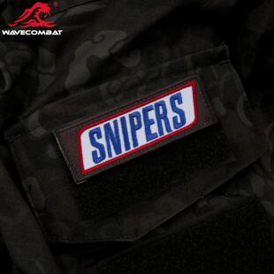 浪潮君物 SNIPERS 士力架 魔术贴 士气章 刺绣章