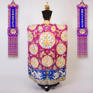 金氏苏绣庄严【九龙法衣】高功衣玉霄罗台工艺品厂家直销