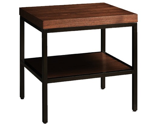 美式乡村复古铁艺桌子 边几实木边桌 床头柜 电话桌 茶几