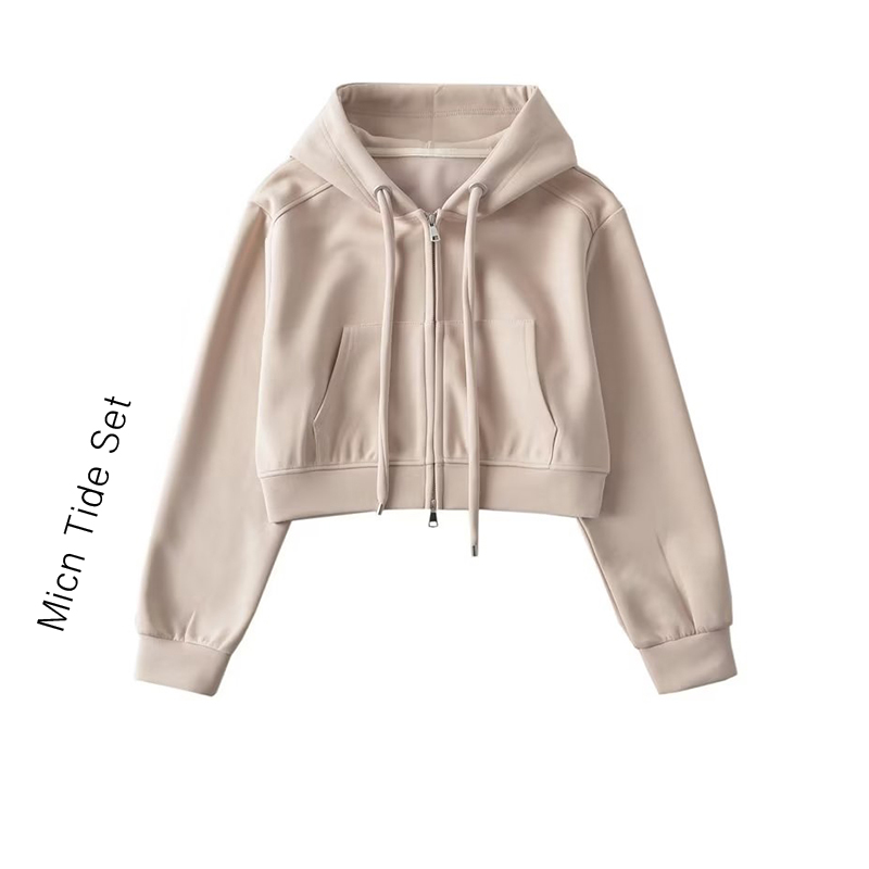 秋冬新款宽松休闲拉链外套