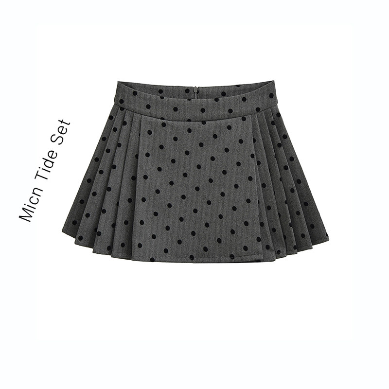 甜辣春夏新款高腰显瘦小众裙子