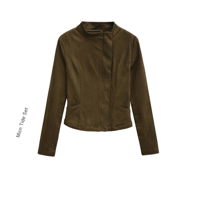 解构蜂腰夹克立体裁片外套