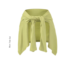 美式 系腰罩衫 嘻哈腰搭显瘦上衣 MICN街舞风多色爵士舞跳舞个性