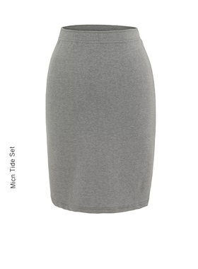 BM MICN低腰针织高弹半身中裙女夏新款紧身包臀裙性感显瘦短裙