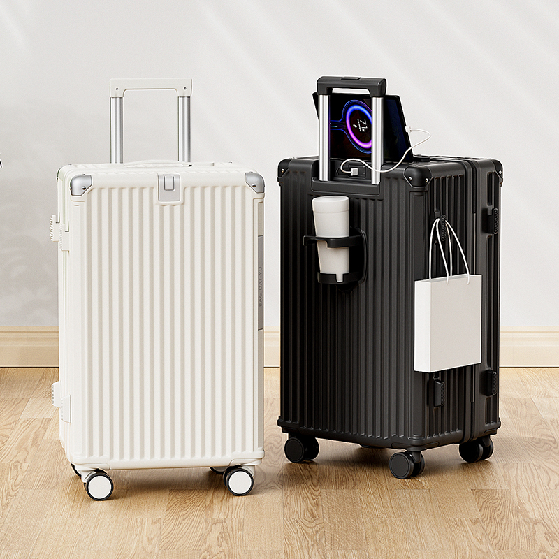 新款大容量行李箱24寸男女多功能旅行箱万向轮加厚密码箱登机箱20