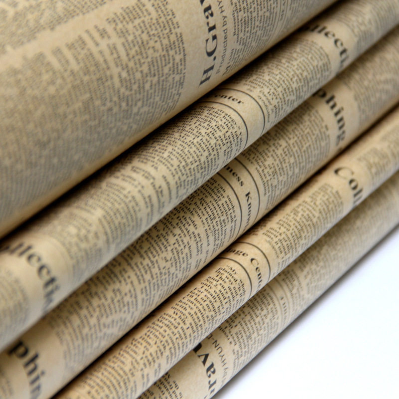 English-language newspaper Packing for flowers flower Packaging Materials Paper art material packing paperin the Flower delivery/Flowers simulation/Plants gardening ,  DIY Artificial flowers material , Floral Packaging, Flower wrapping category - from Buy2taobao.com to provide professional Taobao agent buy service