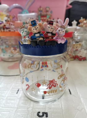 现货中古绝版东迪胡桃夹子达菲duffy雪莉玫星黛露托尼 茶叶收纳罐