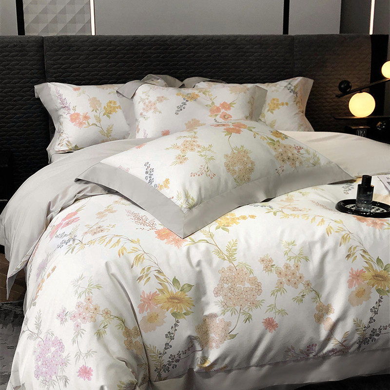 金太阳展厅60艾能棉数码印花四件套艾草纤维四季床单被套床上用品,床上用品,床品套件/四件套/多件套,淘宝优惠券,粉丝福利购,淘宝优惠卷