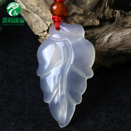 天然冰种玛瑙玉髓金枝玉叶