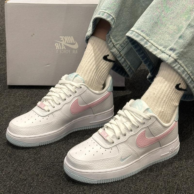 耐克/Nike Air Force 1AF1白粉空军一号女鞋运动休闲鞋IH0640-161,运动鞋new,板鞋,淘宝优惠券,粉丝福利购,淘宝优惠卷