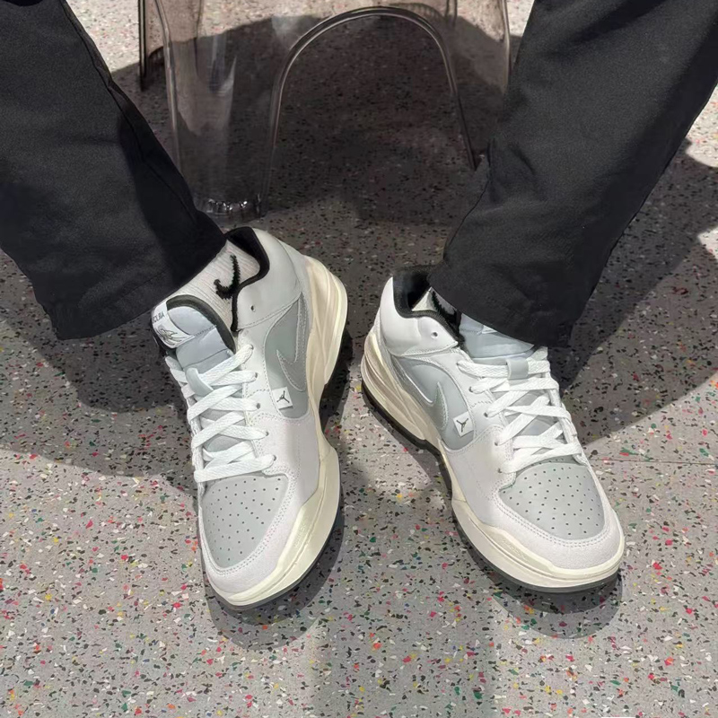 耐克/Nike Jordan Stadium 90 浅灰色百搭低帮休闲潮鞋HV1810-001