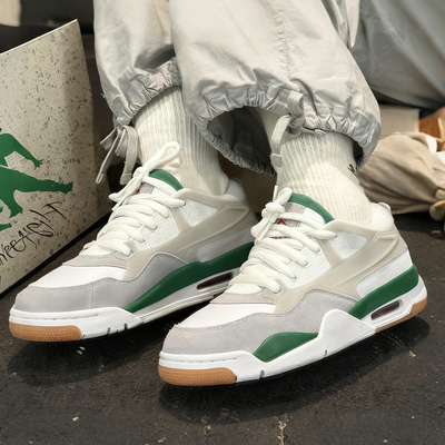 耐克/Nike Air Jordan 4 RM 白绿低帮耐磨复古篮球鞋 FQ7939-103