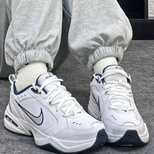耐克/Nike Air Monarch M2K 白蓝 复古休闲运动老爹鞋415445-102