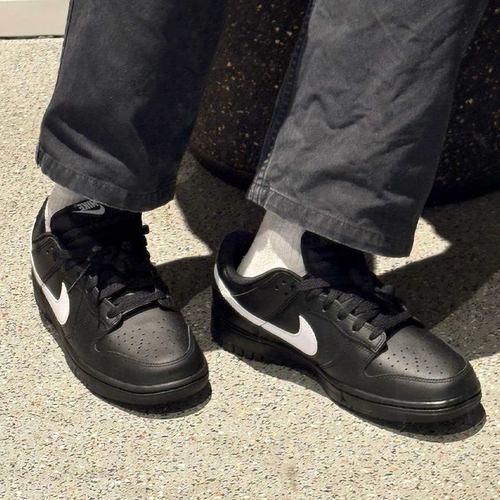 耐克/Nike Dunk Low 黑色时尚百搭舒适休闲低帮板鞋 IO7606-010