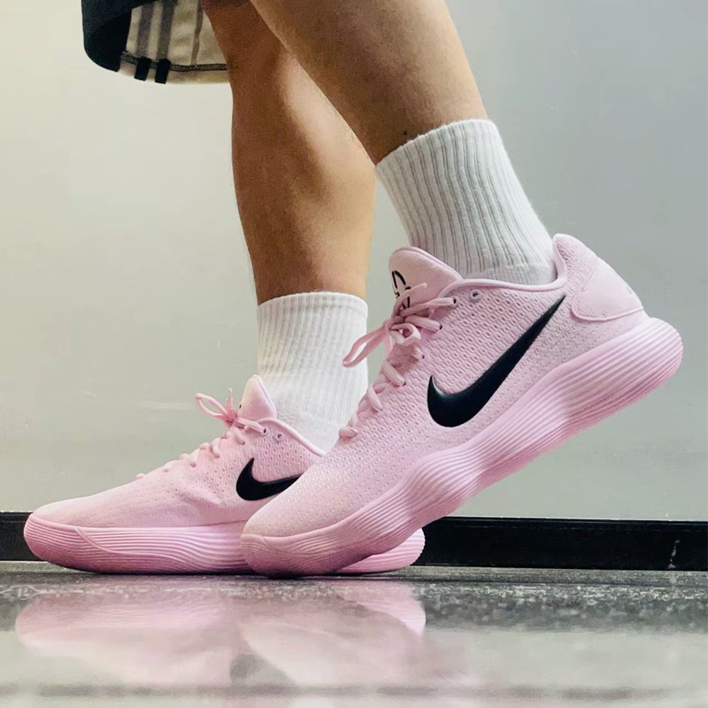 耐克/Nike Hyperdunk 2017 Low 粉色男款实战篮球鞋IM3368-606