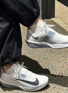 耐克/Nike Air Zoom Rival Fly 4 灰白男子复古运动鞋 FV6040-102