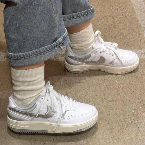 耐克/Nike Gamma Force女士透气低帮厚底运动板鞋 HQ1674-100