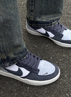耐克/Nike SB Force 58 蓝色低帮男子休闲耐磨板鞋 DV5477-404
