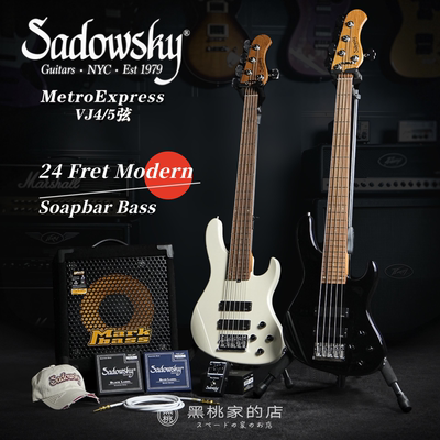 Sadowsky奥林匹克白五弦电贝斯