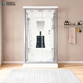 尚雷仕蒸汽淋浴房小户型整体家用桑拿房智能淋浴室一体式 洗澡间间