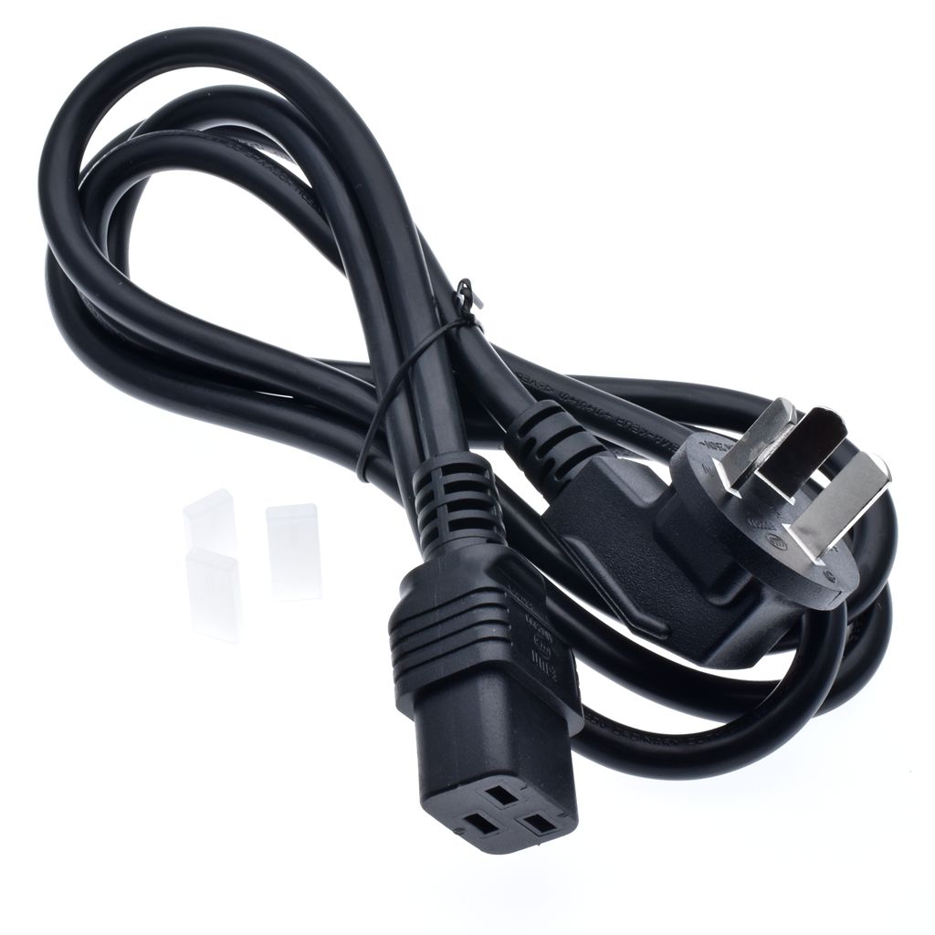 国标16A插头转品字C19延长线