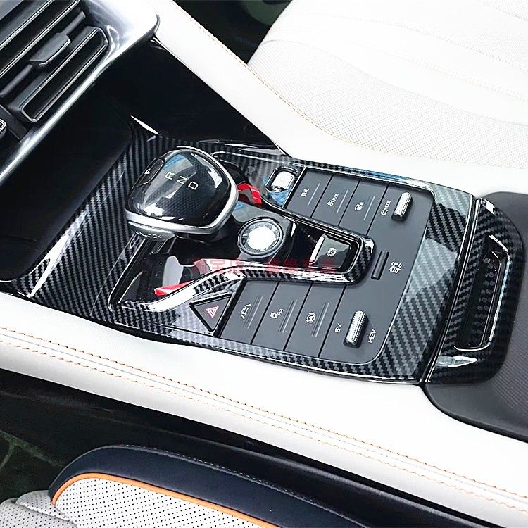 比亚迪宋plus排挡框玻出风口改装