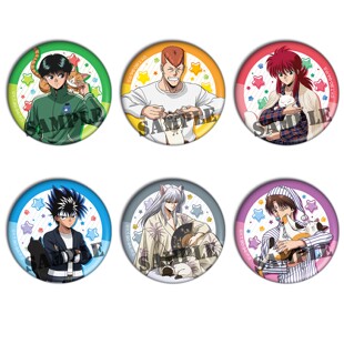 幽游白书吧唧浦饭幽助妖狐藏马飞影周边谷子COS勋章徽章胸章挂件B