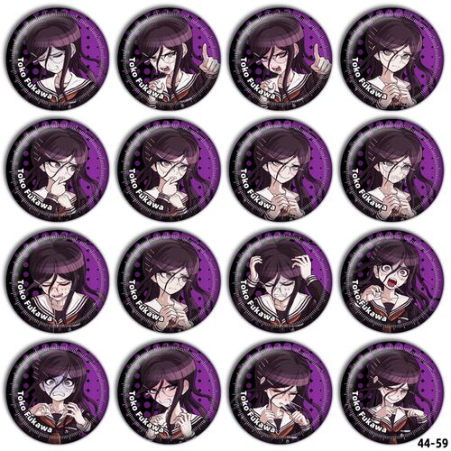 腐川冬子弹丸论破吧唧镭射徽章