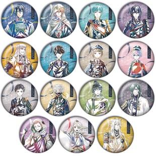 刀剑乱舞吧唧 三日月 鹤丸国永 挂件谷子 加州清光周边胸章徽章J