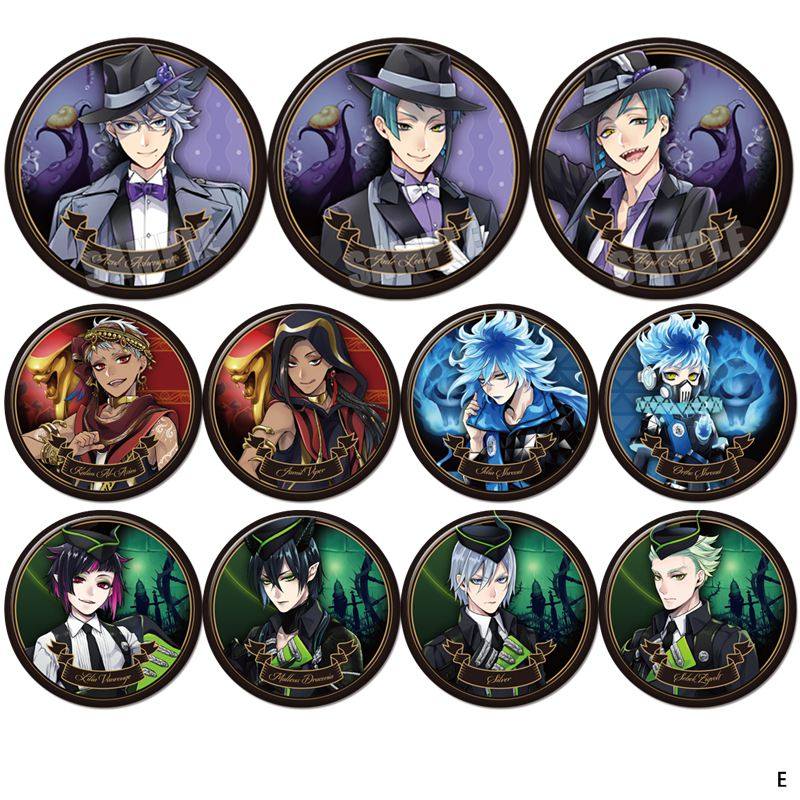 扭曲仙境周边cos现货动漫吧唧徽章挂件胸章寮服国货同人胸针e款