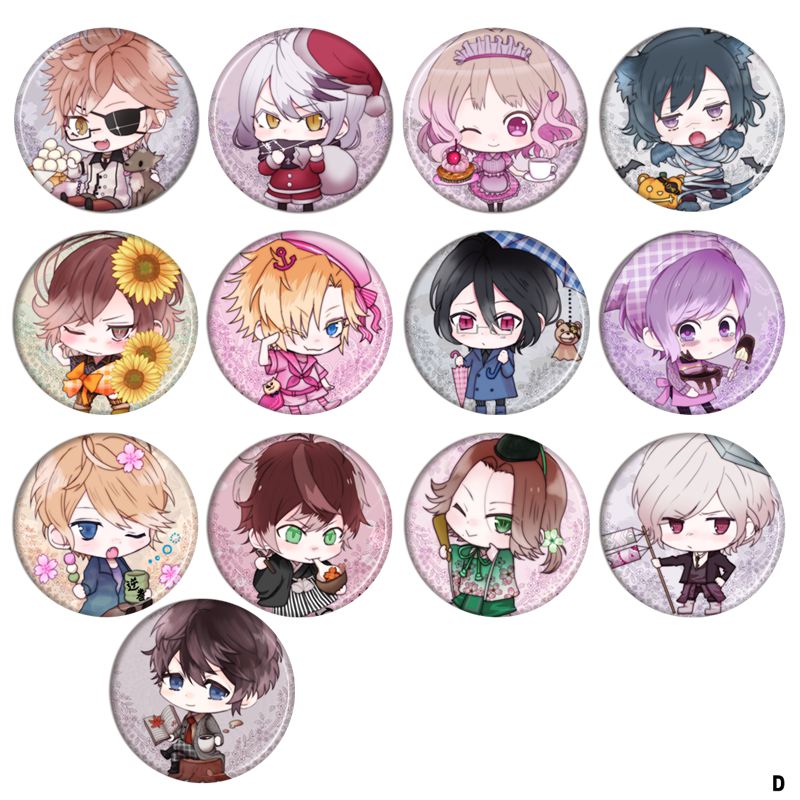 魔鬼恋人挂件动漫徽章胸针周边