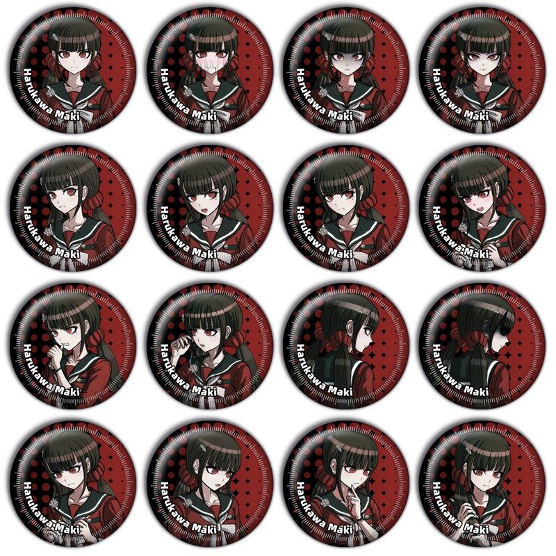 弹丸论破V3吧唧 春川魔姬 镭射徽章动漫游戏周边现货谷子同人胸章