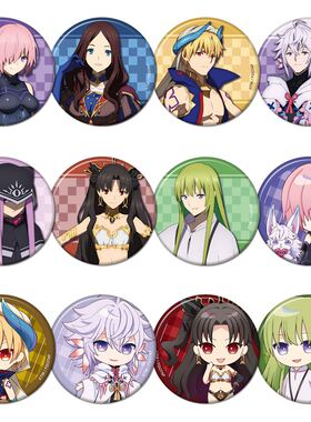 FateGrand Order命运冠位指定周边cos饰品挂件胸章徽章吧唧G款